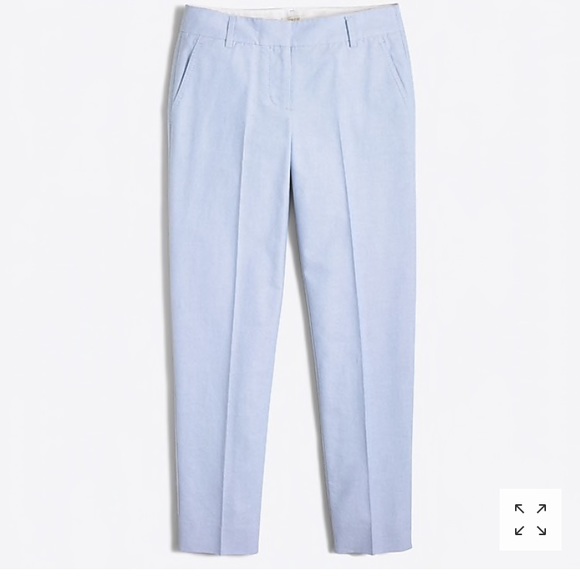 J. Crew Pants - J.Crew skimmer pant in cotton oxford